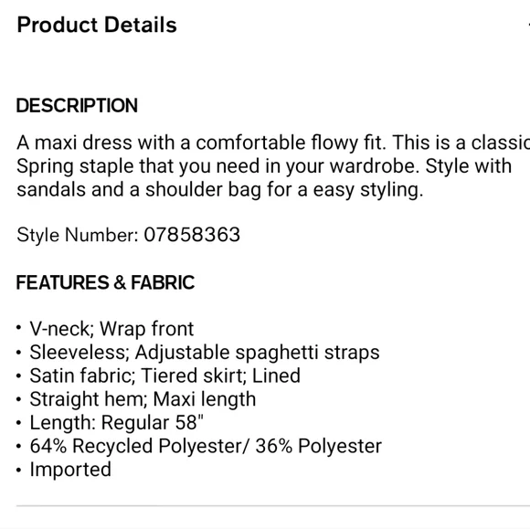 Express maxi dress XS new - Picture 12 of 16